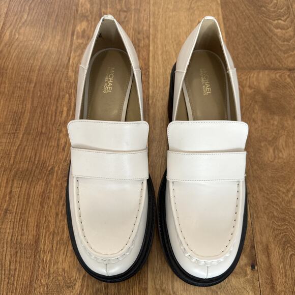 New Michael Kors Women's Rocco Lug Core Heeled Loafer NYC 10 - Picture 1 of 9